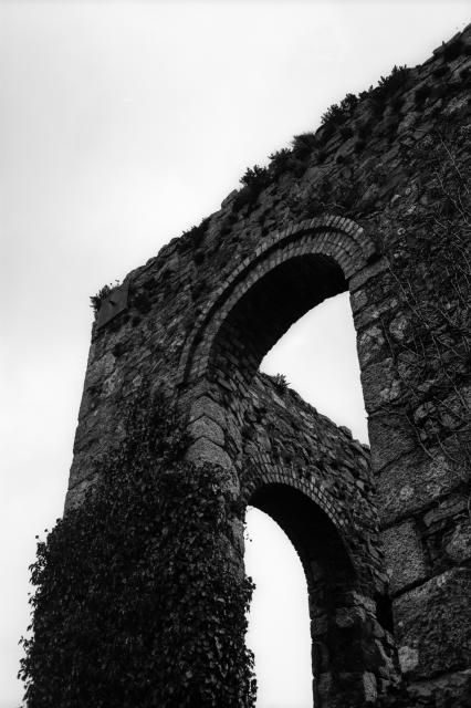 Arches of the pumping engine house. 