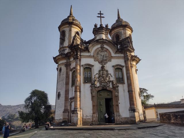 The historic church of St Francis of Assisi
