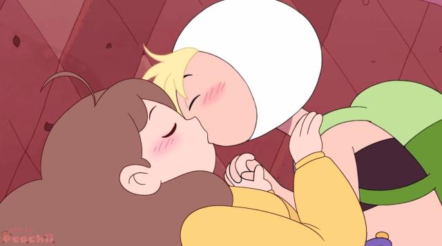 Bee and Fionna being doing gay thing