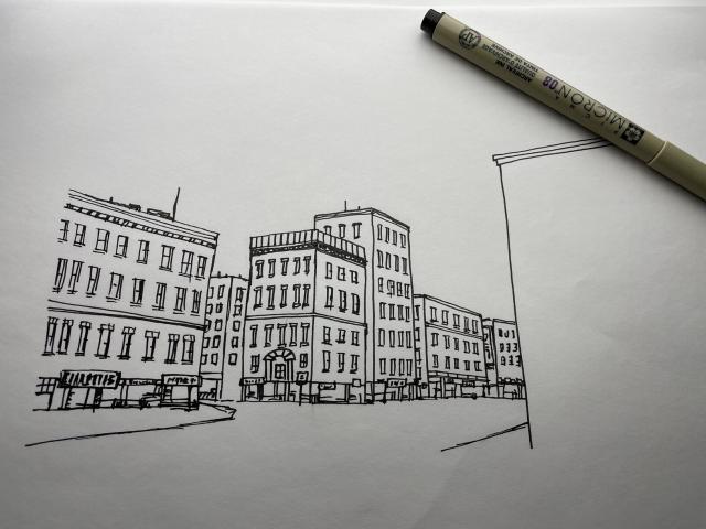 drawing based on blocks using old style architecture