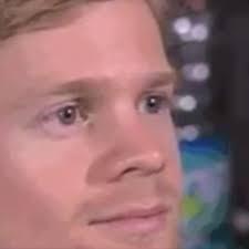 “White guy, blinking “ meme