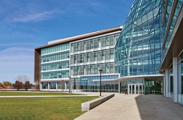 Integrated Sciences Complex (ISC) at UMass Boston.