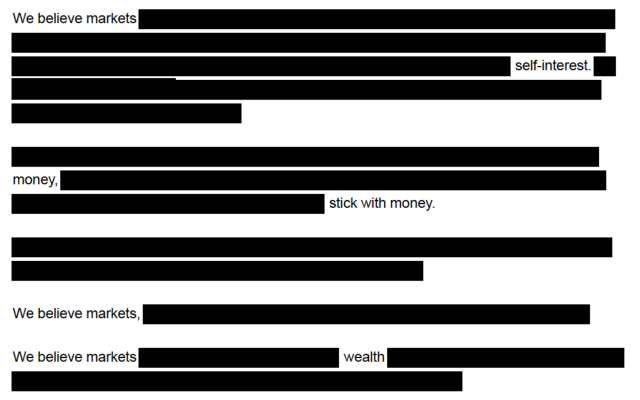 screenshot of redacted manifesto