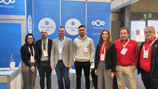 Nextcloud and Danysoft teams at Smart City Expo in Barcelona