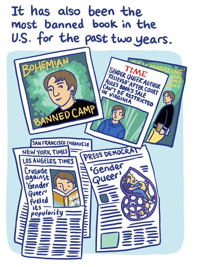 gender queer most banned book