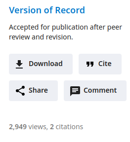 Screencap of an article with a Download button. 