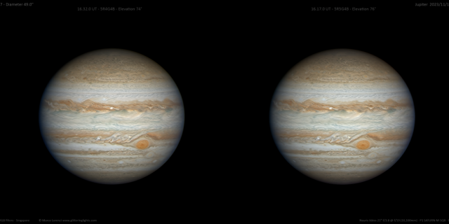 stereoscopic image of jupiter.