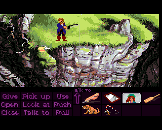 Secret Of Monkey Island 2 on Amiga, 320x200, 32 colors