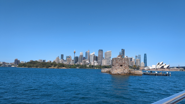Photo of Sydney, taken from a ferry