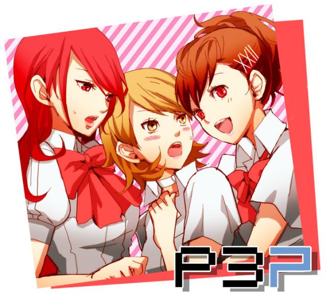 kotone, mitsuru, and yukari being gay and doing gay thing