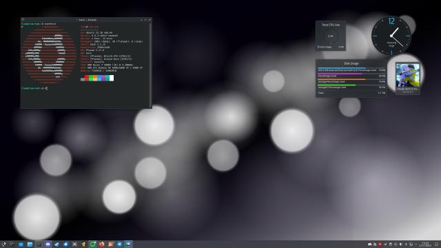 KDE Plasma on Kubuntu, my current desktop