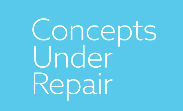 Concepts under Repair issue cover