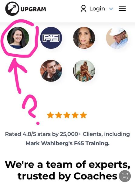 “Rated 4.8/5 stars by 25,000+ Clients, including Mark Wahlberg's F45 Training. We're a team of experts, trusted by Coaches”