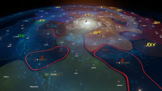 New Stars galaxy map screenshot