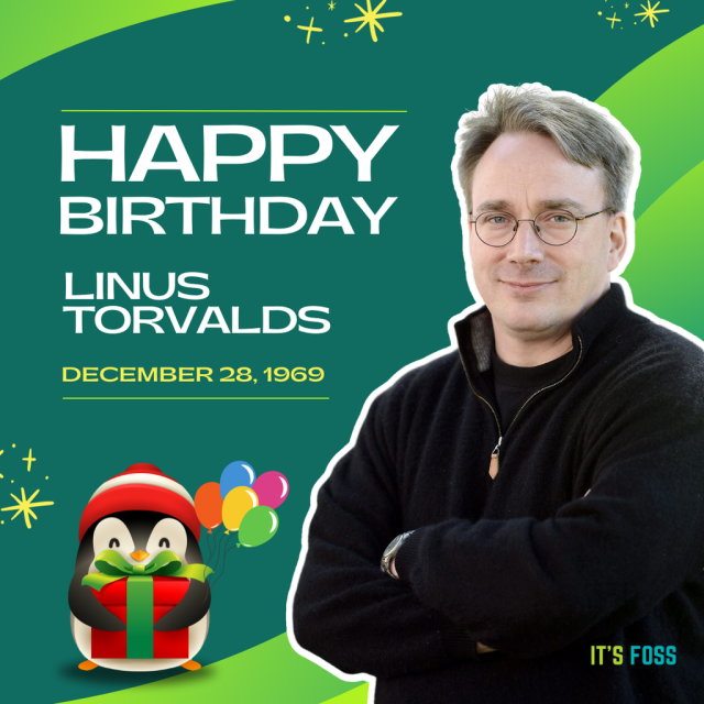Happy Birthday, Linux Torvalds

December 28, 1969