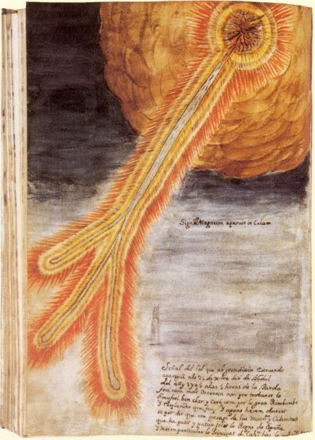 Meteorite fall witnessed and drawn by Josep Bolló on December 25, 1704 in Catalonia.

Xavier Caballe, CC BY-SA 2.0, via Wikimedia Commons.