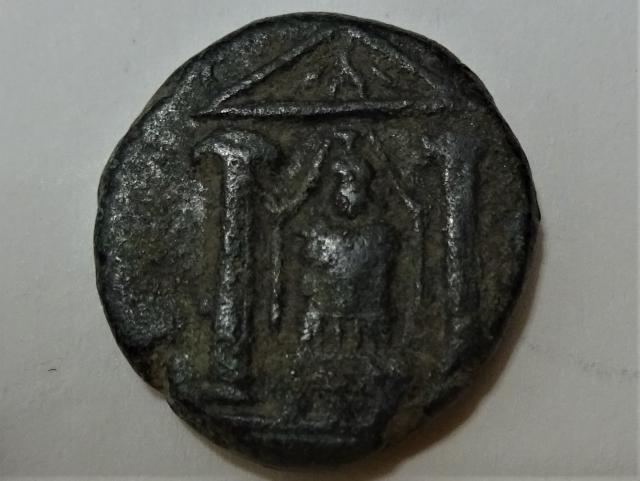 Coins depicting Artemis of Perge.

Hermann Junghans, CC BY-SA 3.0 DE, via Wikimedia Commons.