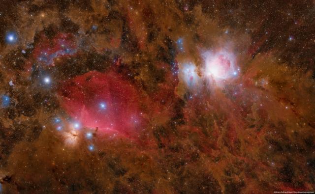 "A 62-hour widefield image of Orion."

William Ostling, CC BY 2.0, via Wikimedia Commons or Flickr: https://flic.kr/p/2ofNCaX