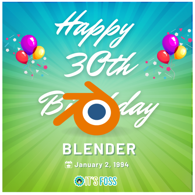 Happy 30th Birthday Blender

January 2, 1994