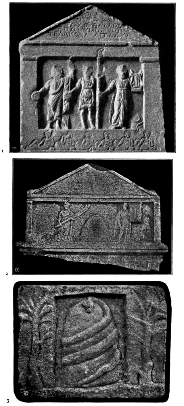 Figures from Table 3 of Roscher's Neue Omphalosstudien.