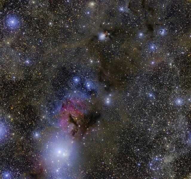"Perseus Giant Molecular Cloud with Star Nurseries IC348 and NGC1333."

Jimdelillo, CC BY-SA 4.0, via Wikimedia Commons.