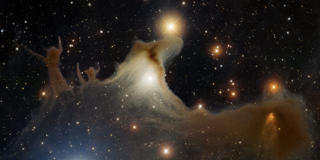 "Ghost Nebula, vdB 141."

T.A. Rector/University of Alaska Anchorage, H. Schweiker/WIYN and NOIRLab/NSF/AURA, CC BY 4.0, via Wikimedia Commons.