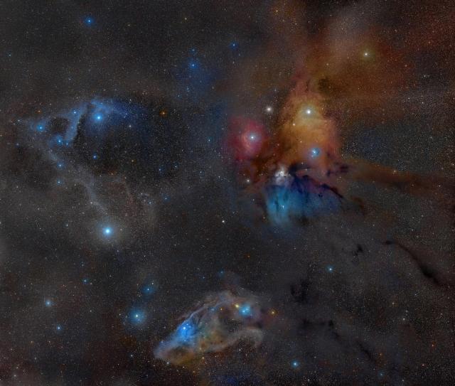 "Rho Ophiucus Widefield."

Rogelio Bernal Andreo, CC BY-SA 3.0, via Wikimedia Commons.