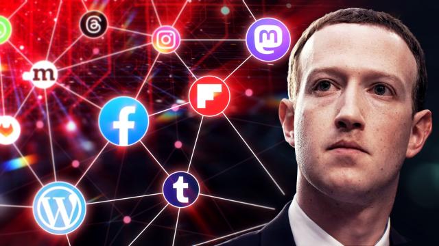 Video thumbnail showing Zuck and internet icons