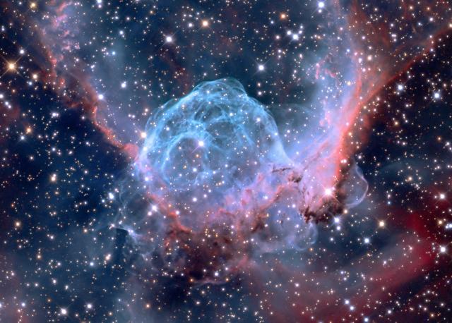 "NGC 2359 Thors Helmet Nebula from the Mount Lemmon SkyCenter Schulman Telescope courtesy Adam Block."

Ngc1535, CC BY-SA 4.0, via Wikimedia Commons.