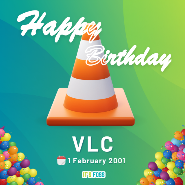 Happy Birthday VLC

1 February 2001