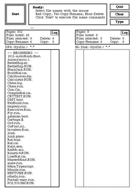 Xerox Alto file manager.