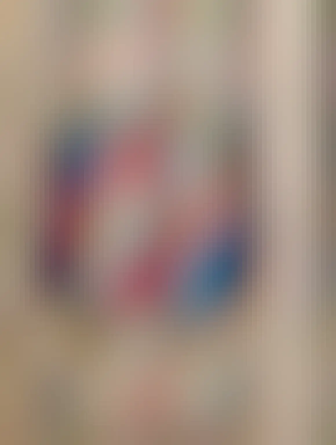 Floofy trans neocat drawn with felt-tip pens