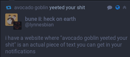 avocado goblin yeeted my shit about avocado yeeting my shit