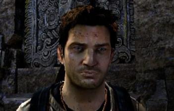 drake looking sad screenshot from uncharted golden abyss