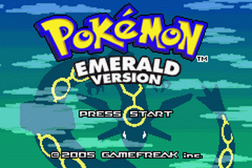 pokemon emerald title screen