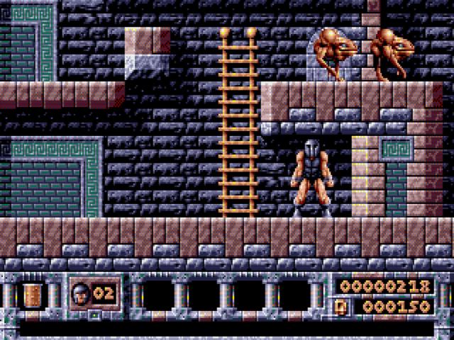 Gods retro game screenshot