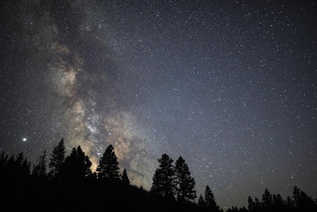 "Milky Way above Jenny Creek."

BLM Oregon and Washington, CC BY 2.0, via Wikimedia Commons or Flickr: https://flic.kr/p/2jA5USv