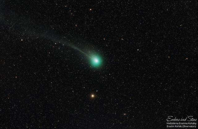 "Comet Pons-Brooks (2024) on 12th February 2024."

Jan Beránek, CC BY 4.0, via Wikimedia Commons.