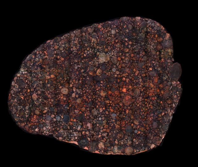 "Northwest Africa (NWA) 6472 Meteorite Thin Section."

Solar Anamnesis, CC BY-NC-ND 2.0 via Flickr: https://flic.kr/p/2gcuagm