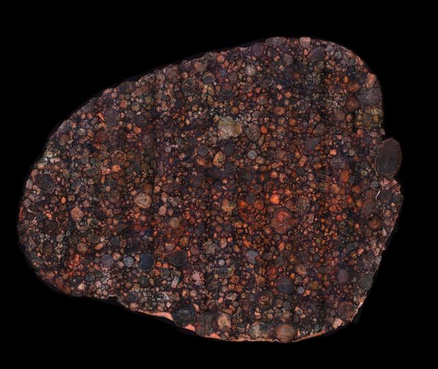 "Northwest Africa (NWA) 6472 Meteorite Thin Section."

Solar Anamnesis, CC BY-NC-ND 2.0 via Flickr: https://flic.kr/p/2gcuagm