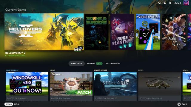 Steam Big Picture Mode