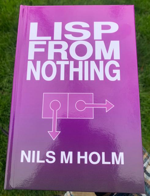 Photo of book “lisp from nothing” by nils m holm
