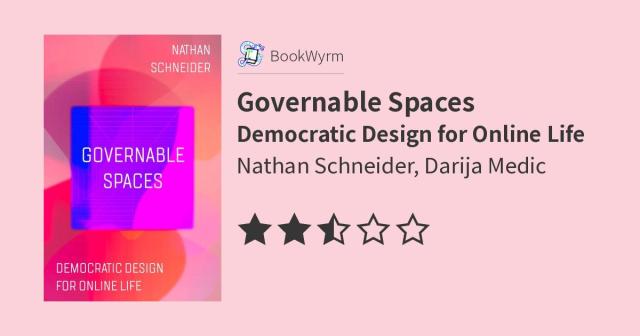 Nathan Schneider, Darija Medic: Governable Spaces (Paperback, en language)