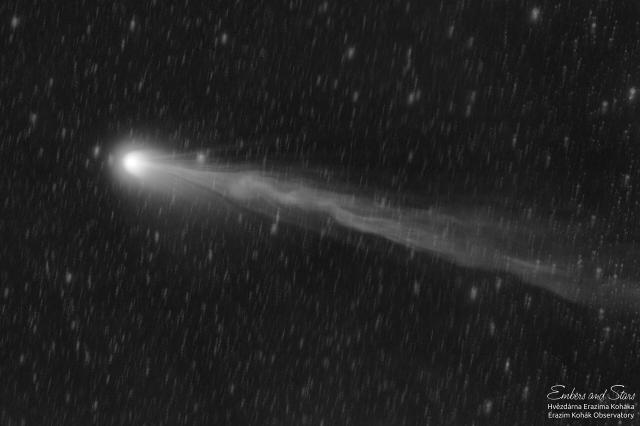 "Comet Pons-Brooks (2024) on 4th March 2024."

Jan Beránek, CC BY 4.0, via Wikimedia Commons.
