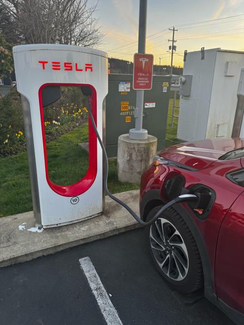 charging off a supercharger with an adapter