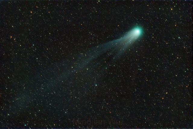 "Comet 12P/Pons-Brooks on 8 March 2024."

Mingjian Wu, CC BY 4.0, via Wikimedia Commons.