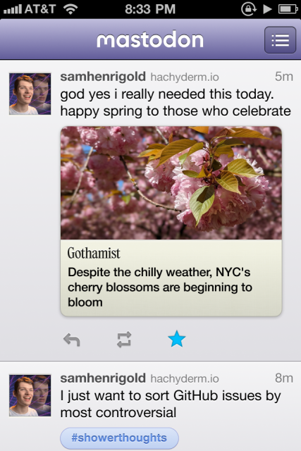 The full-res mockup. The nav bar has texture, avatars are sunken into the post card, everything is correct