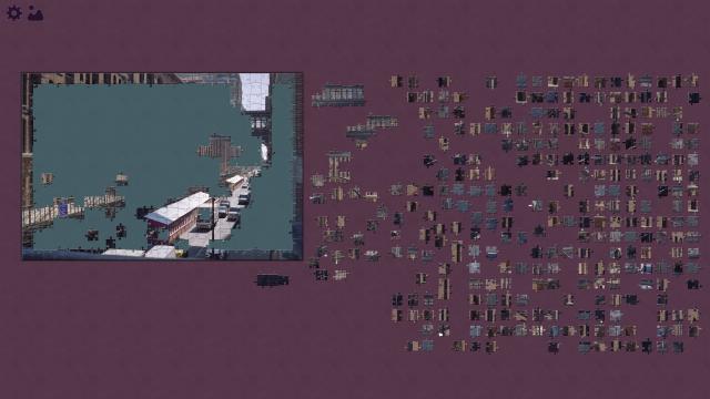 Unfinished jigsaw puzzle from Eugen's picture of the High Line in NYC.