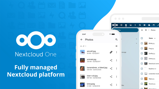 Nextcloud One - Fully managed Nextcloud platform