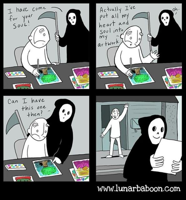 death comes for soul takes art